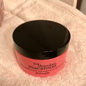 Pink Chocolate Macaroon Glazed Body Soufflé